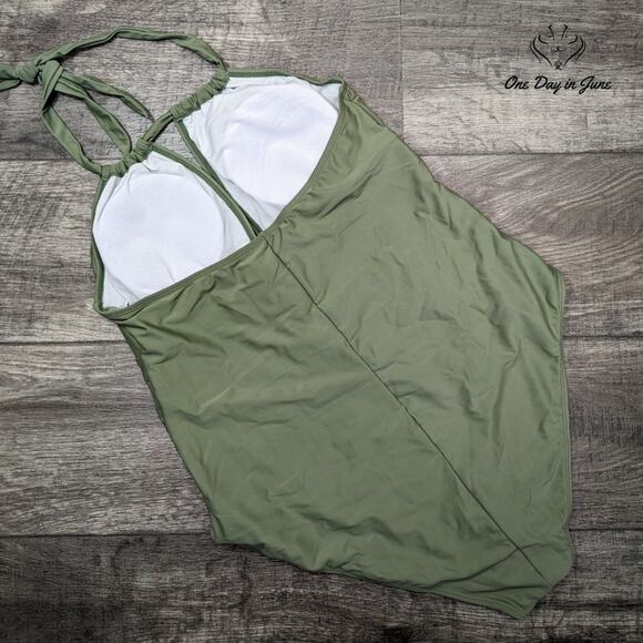 Charmo V Neck One Piece Swimsuit Size 3XL - Picture 5 of 5